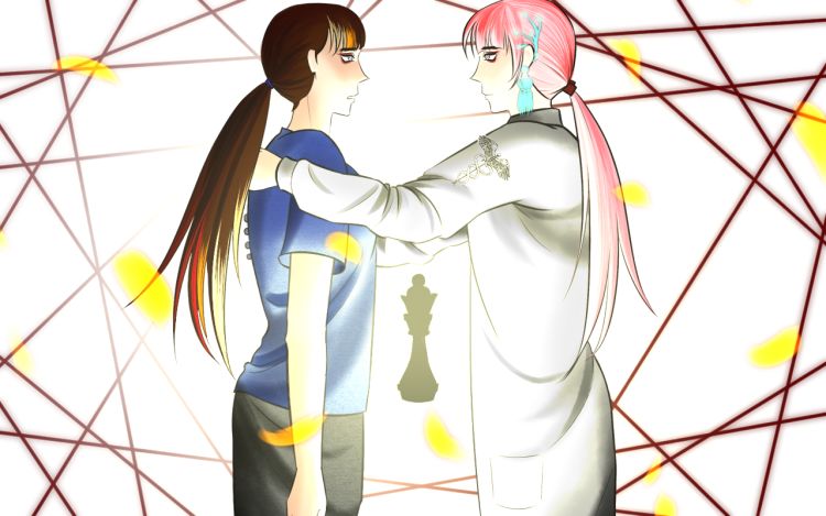 黑棋 伴随着你 明灯清辉伴你同行 漫画封面